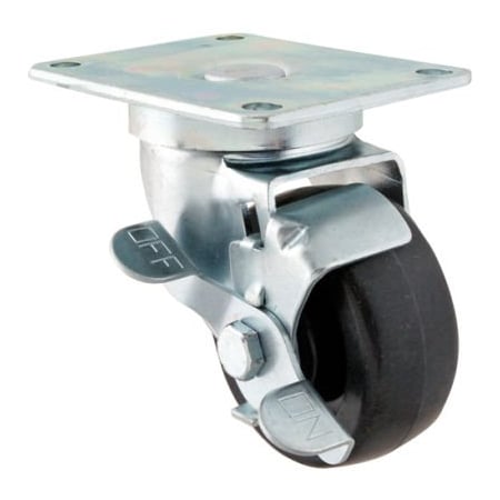 Allpoints Allpoints 2691007 Caster, Plate, 3" Swl, W/Brk For Perlick Refrigeration 2691007